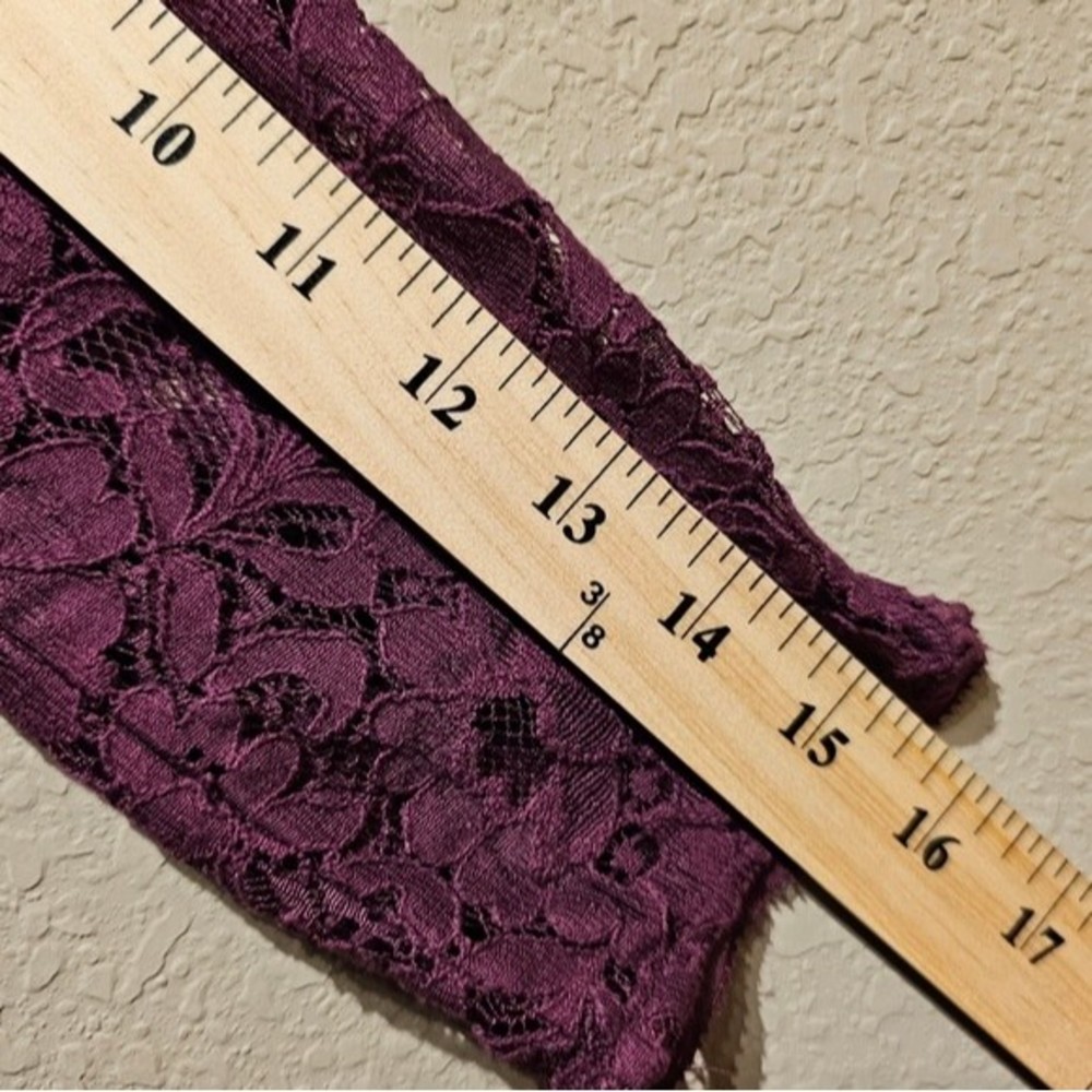 White House Black Market Lace Dress Purple Size 0 - Picture 6 of 8